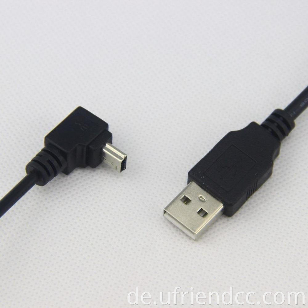 Mini 5P-Datenkabel USB-MP4-T-förmige Schnittstelle V3 Ladekabel